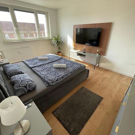 Modernes Apartment/Naehe Zentrum Magdeburg Eksteriør billede