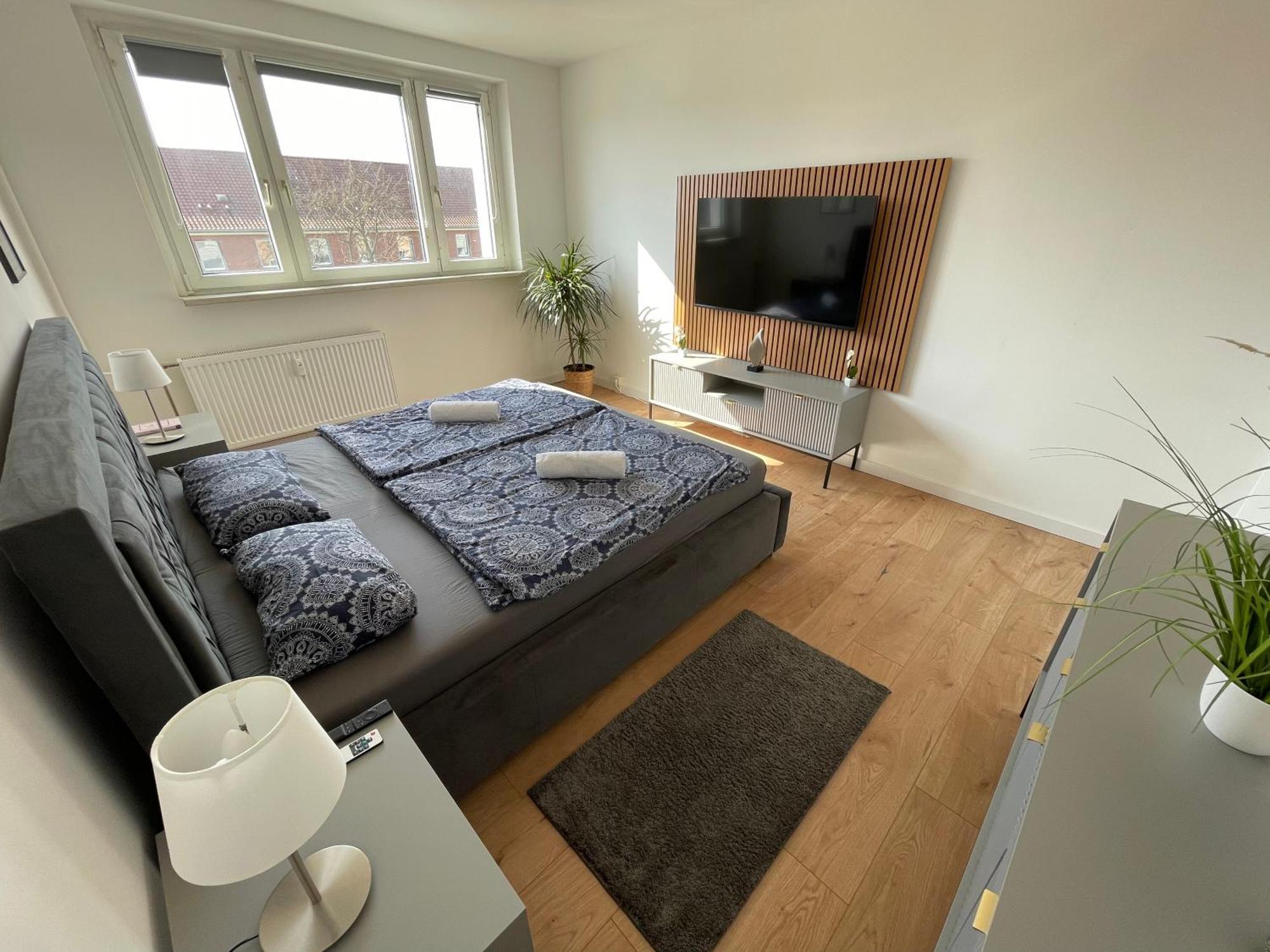 Modernes Apartment/Naehe Zentrum Magdeburg Eksteriør billede